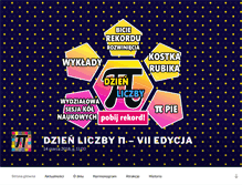 Tablet Screenshot of dzienliczbypi.pl